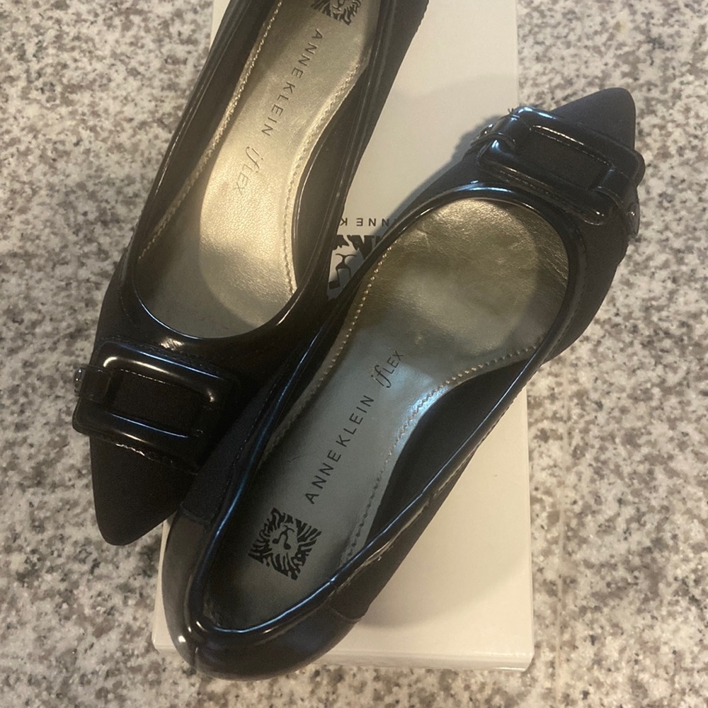 Anne Klein Melanie black heels